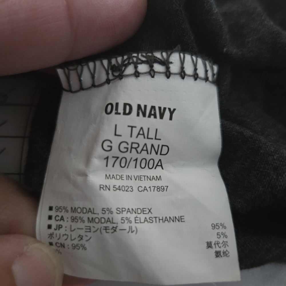 Old Navy Dark Gray Turtleneck Sweater, Large Tall - Picture 4 of 4